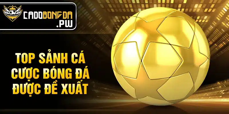 Top sảnh cá cược bóng đá được đề xuất